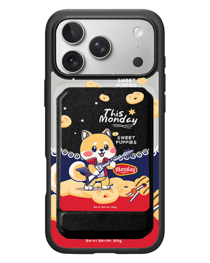 iPhone Magnetic Multifold Wallet - Monday