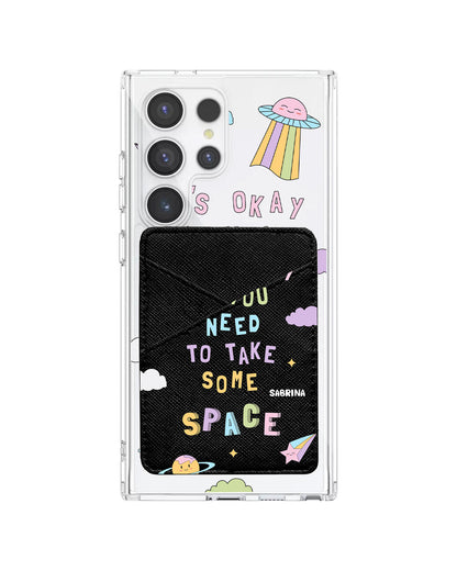 Android Phone Wallet Case - Space