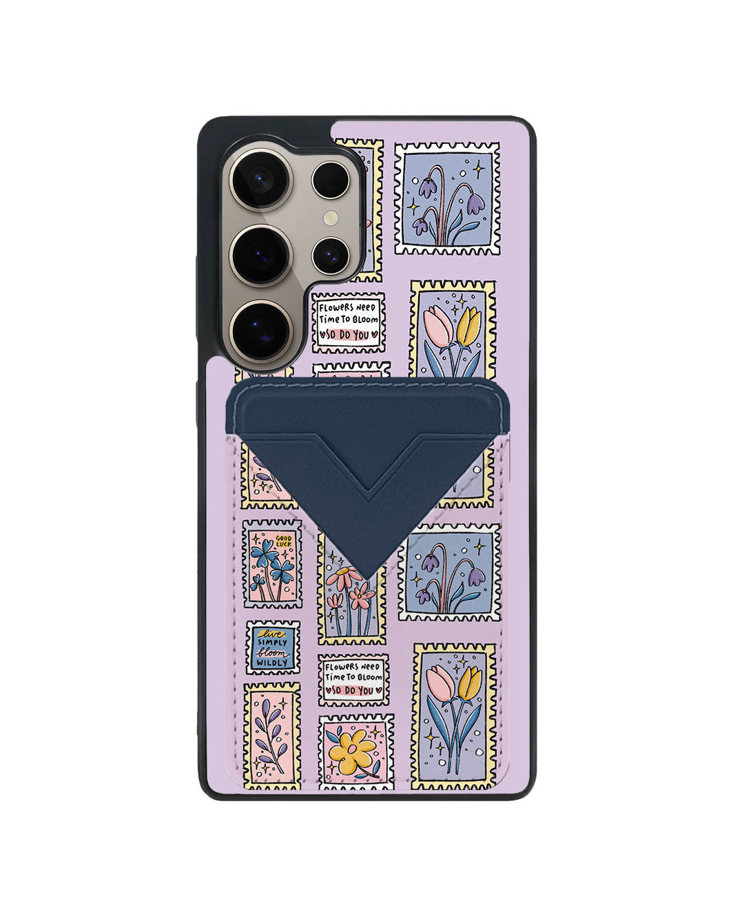 Android Avant Wallet Case - Time to Bloom