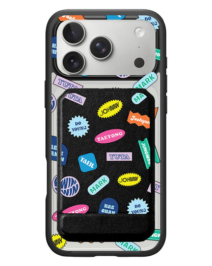 iPhone Magnetic Multifold Wallet - NCT127 Squad