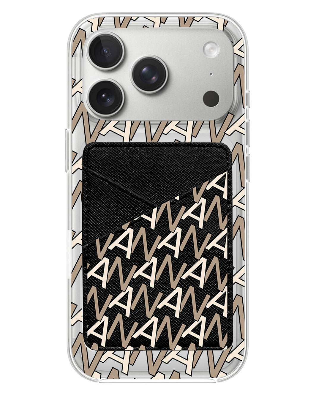 iPhone Phone Wallet Case - Initial 4.0 Monogram