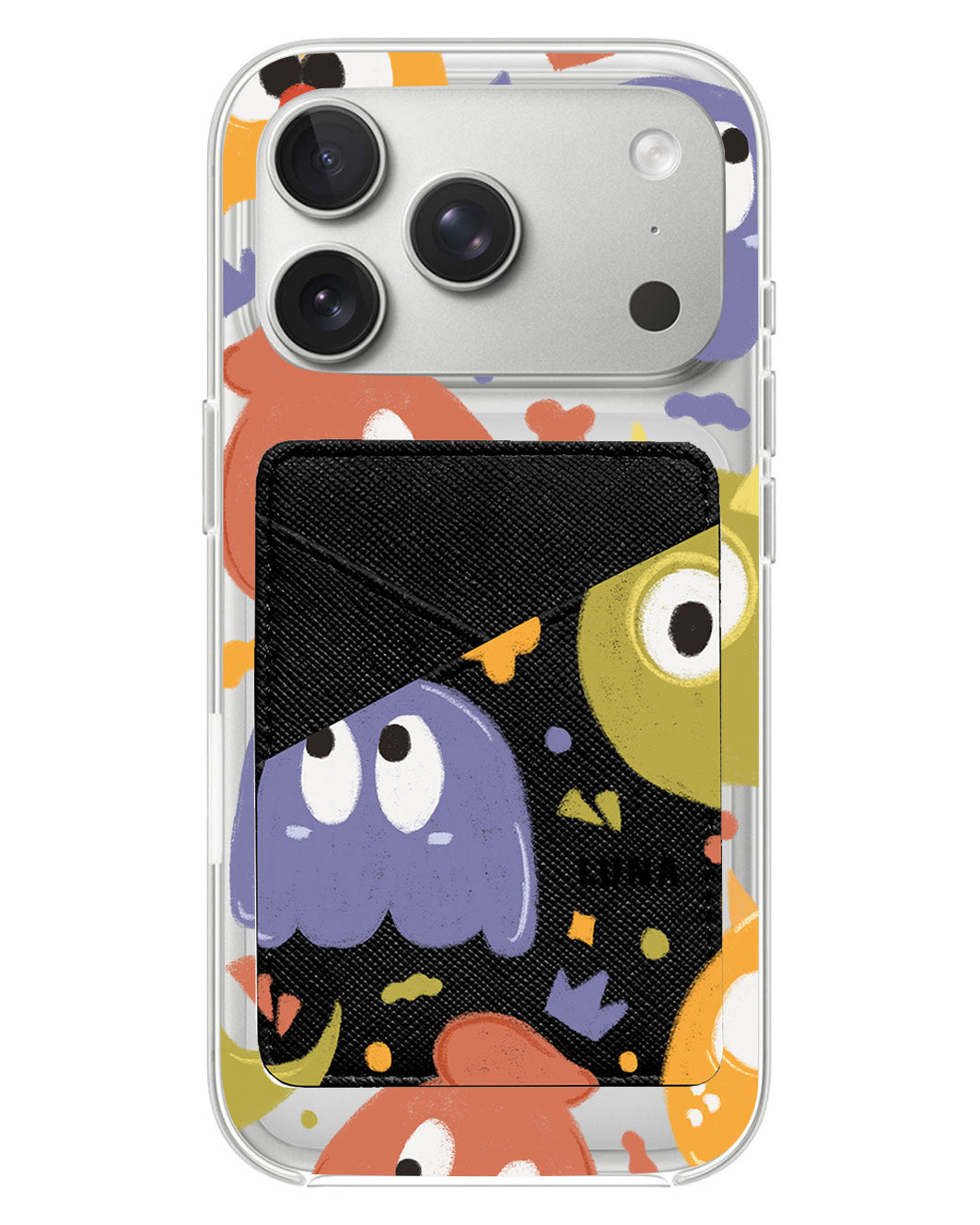 iPhone Phone Wallet Case - Cute Monster 1
