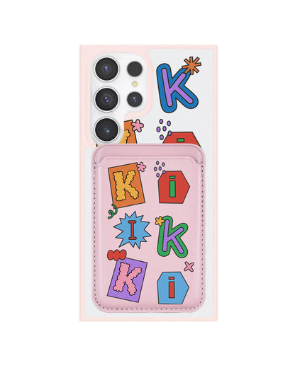 Android Magnetic Wallet Case - Adorable Monogram
