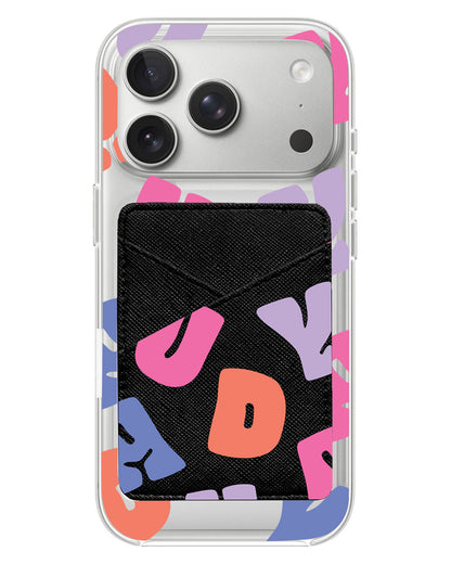 iPhone Phone Wallet Case - Chubby Monogram