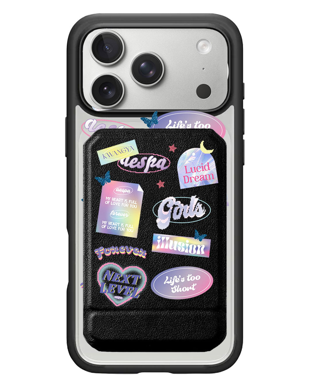 iPhone Magnetic Multifold Wallet - Aespa Girls Pack