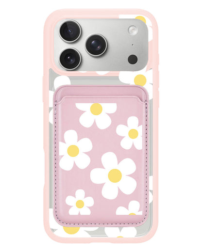 iPhone Magnetic Wallet Case - Daisy 2.0