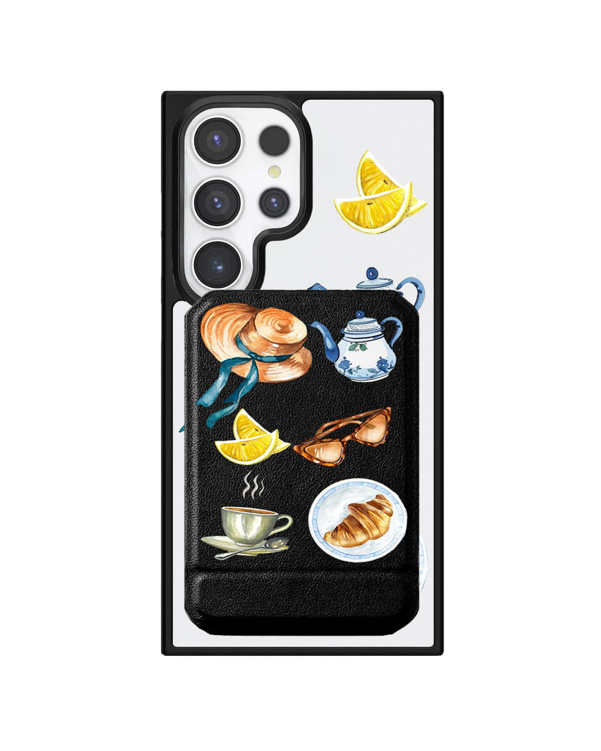 Android Magnetic Multifold Wallet - Afternoon Tea
