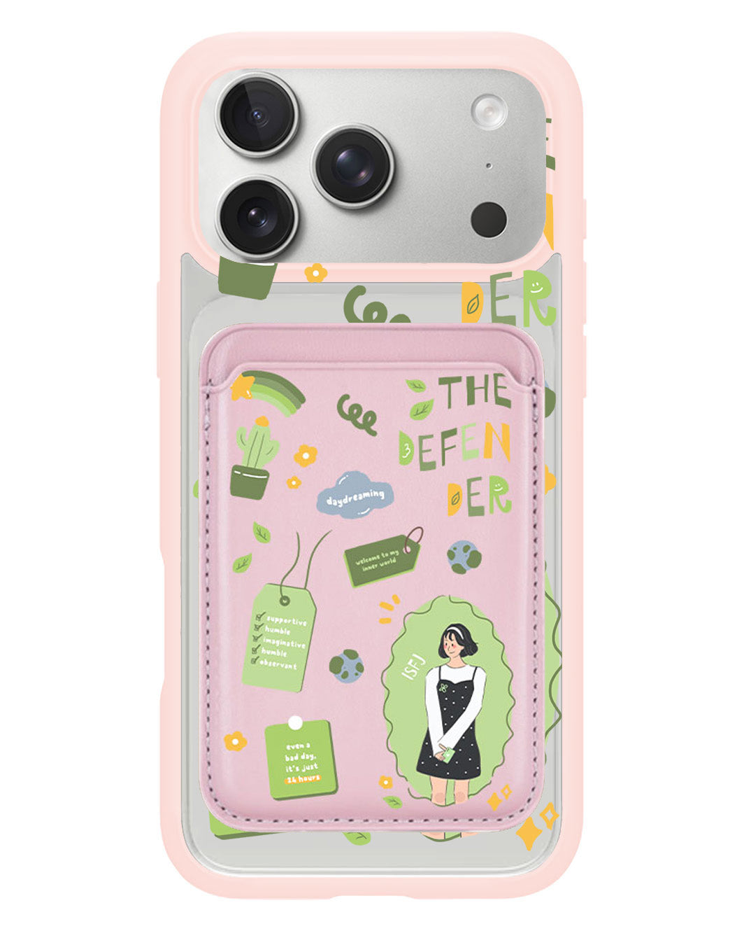 iPhone Magnetic Wallet Case - ISFJ