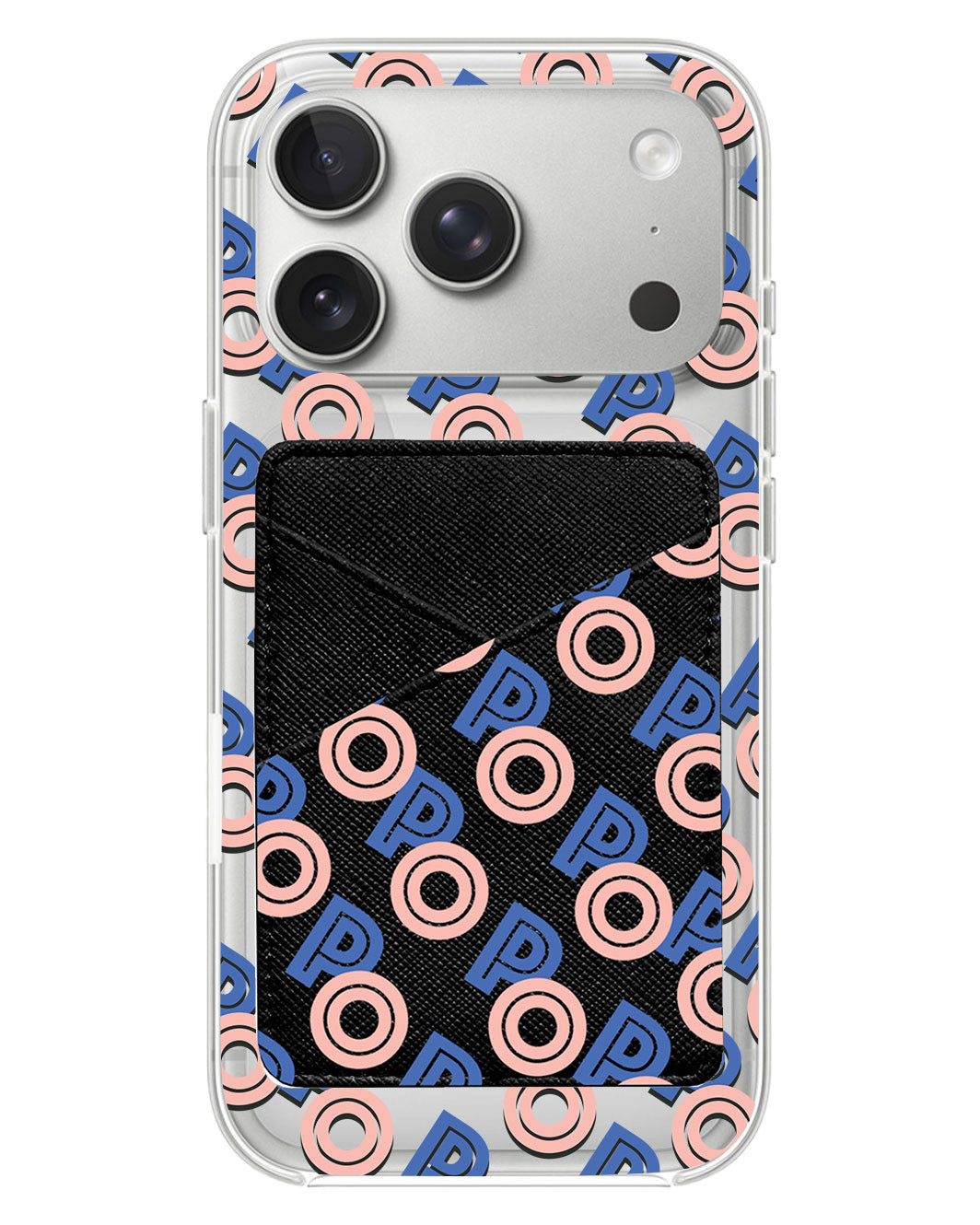 iPhone Phone Wallet Case - Initial 1.0 Monogram