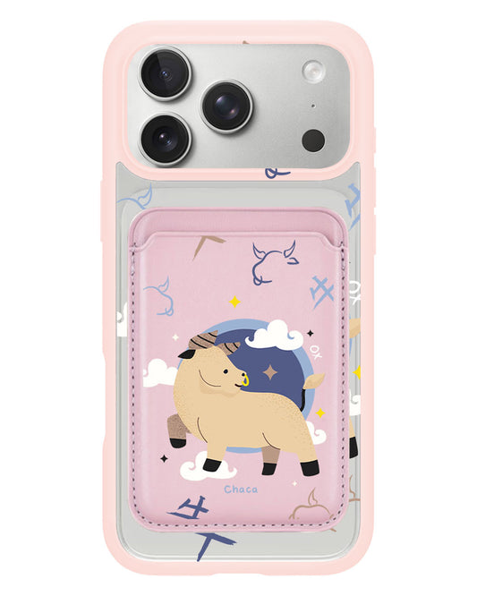 iPhone Magnetic Wallet Case - Ox (Chinese Zodiac / Shio)