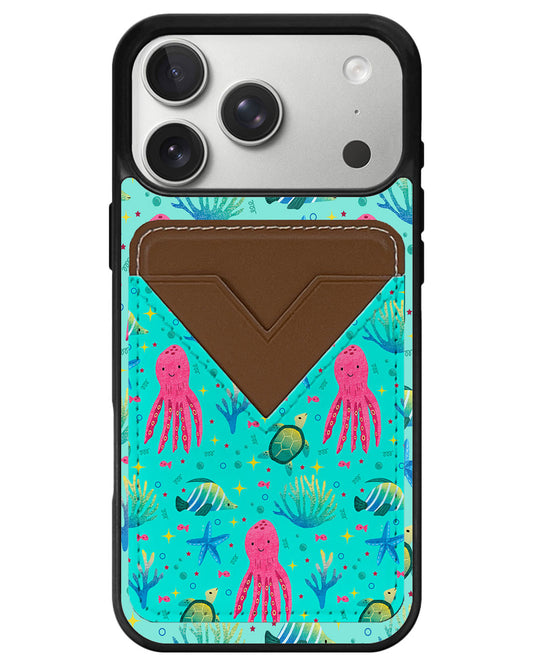 iPhone Avant Wallet Case - Underwater Dreams 2.0
