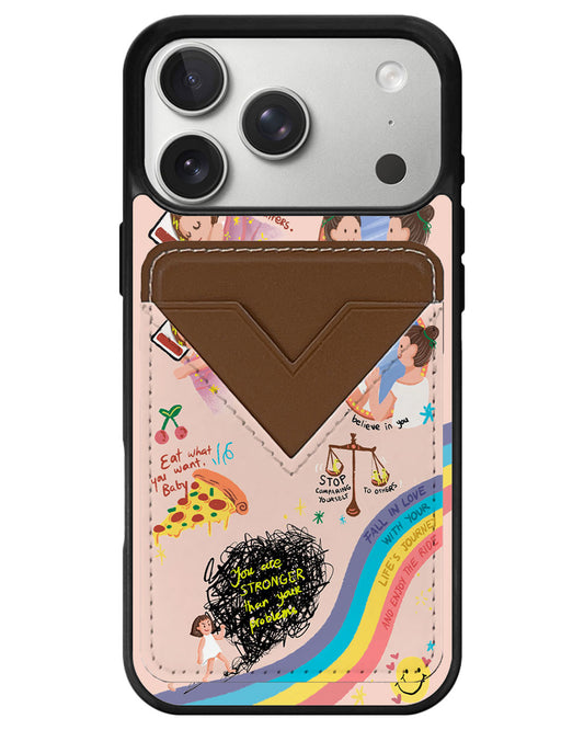 iPhone Avant Wallet Case - Self Love 2.0