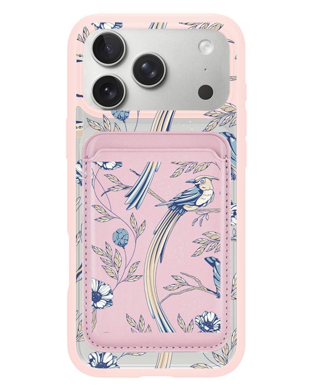 iPhone Magnetic Wallet Case - Lovebird 5.0