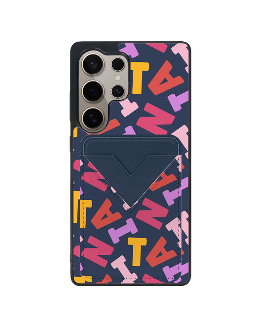 Android Avant Wallet Case - Scattered Monogram 1.0