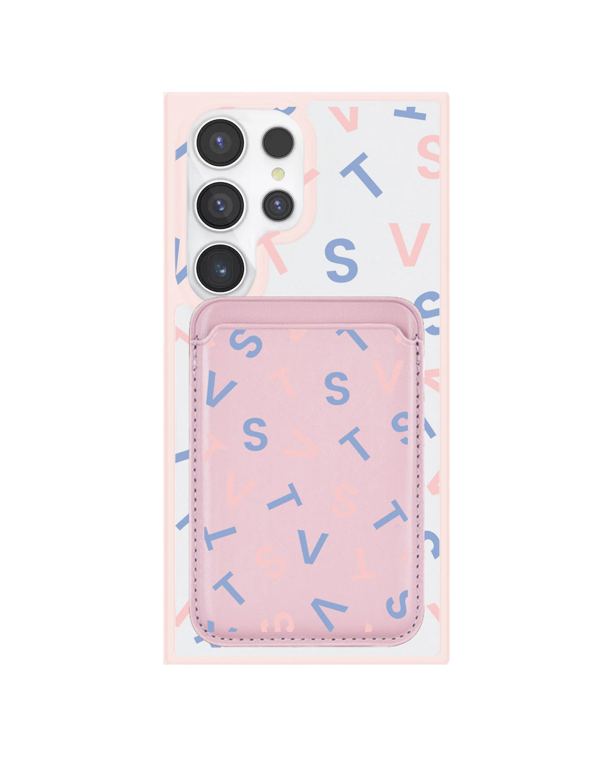 Android Magnetic Wallet Case - Seventeen Monogram