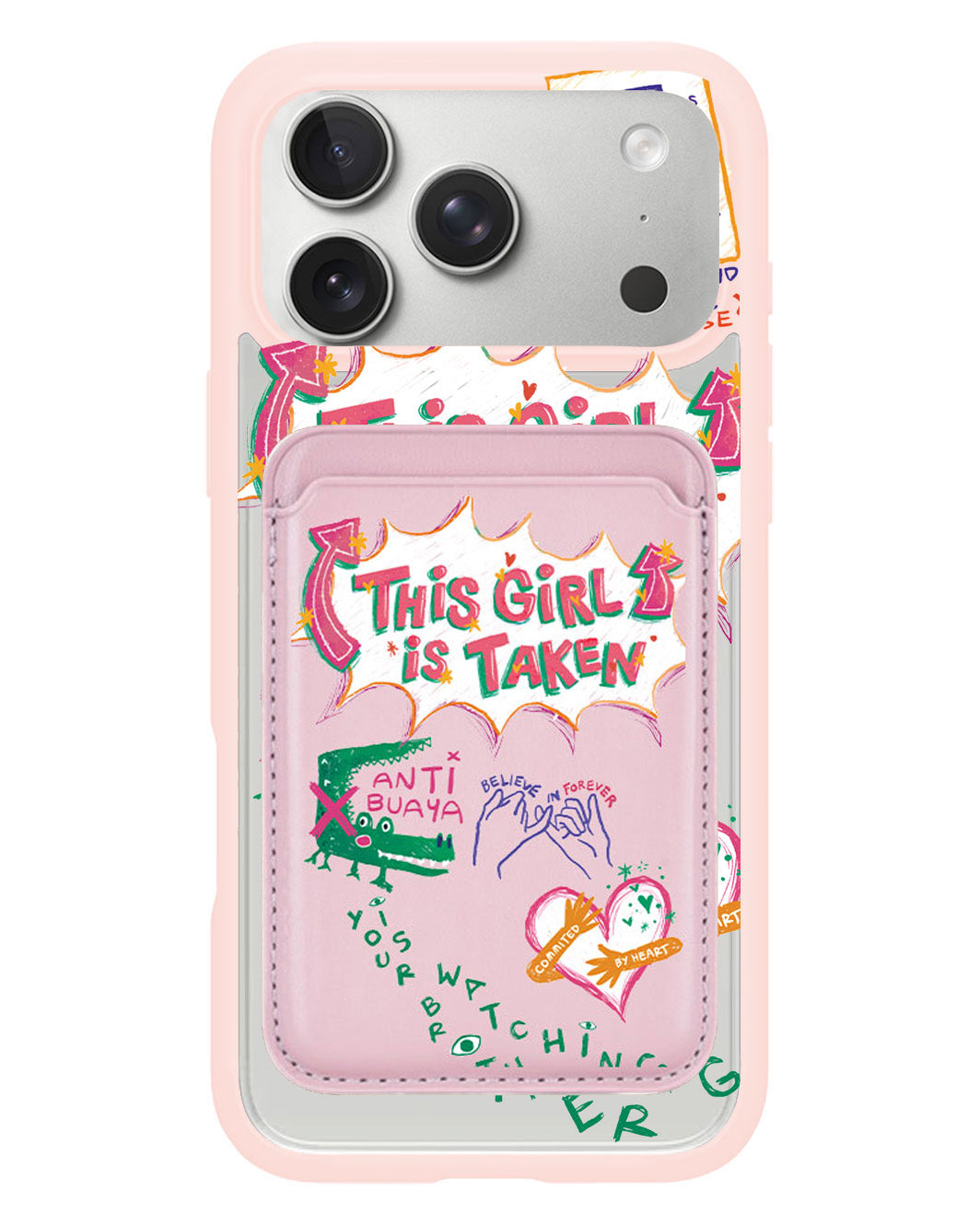 iPhone Magnetic Wallet Case - Pelakor Proof (For Her)