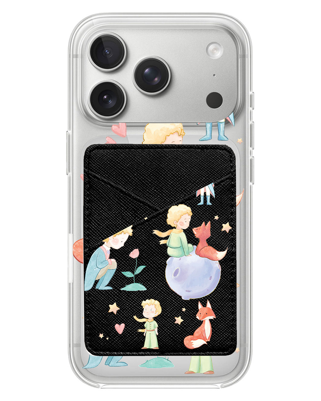 iPhone Phone Wallet Case - Little Prince & Fox