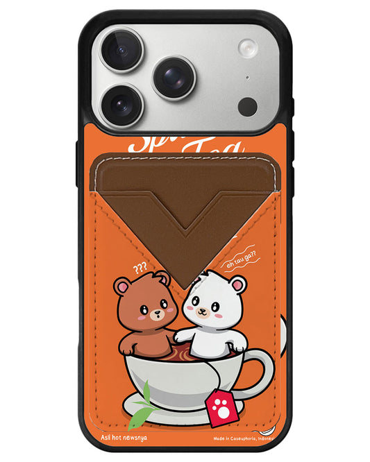 iPhone Avant Wallet Case - Spill The Tea