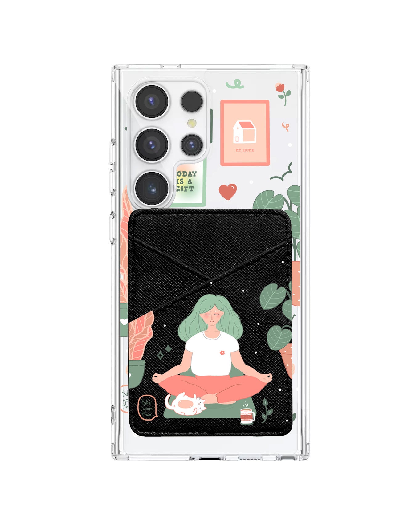 Android Phone Wallet Case - Grateful