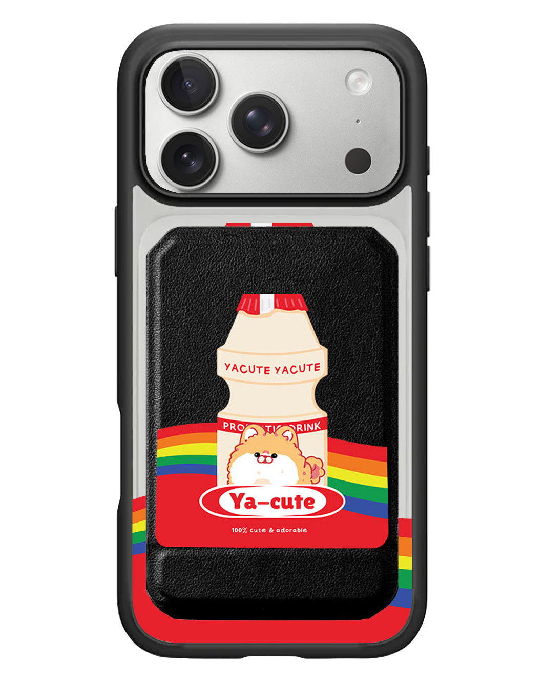 iPhone Magnetic Multifold Wallet - Yacute Dog