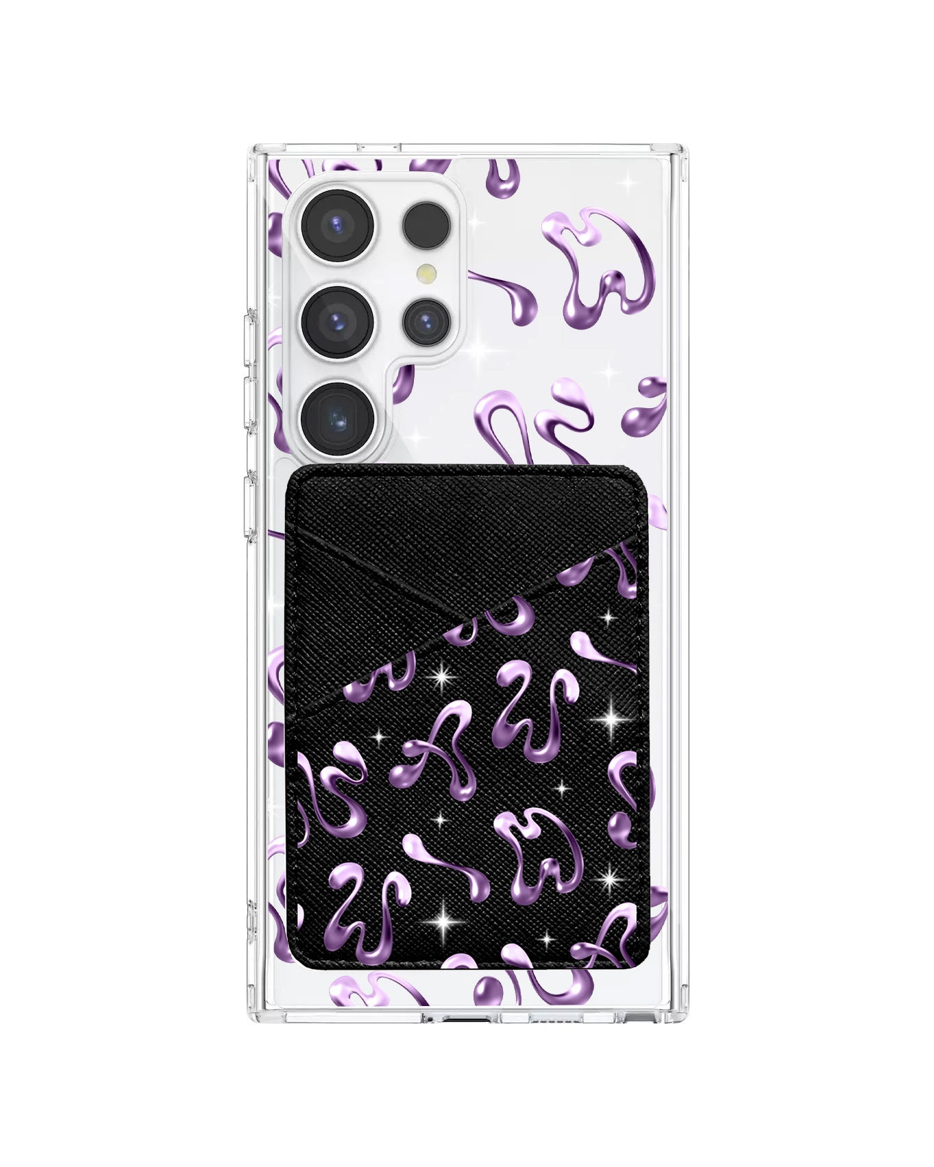 Android Phone Wallet Case - Chrome Monogram 4.0