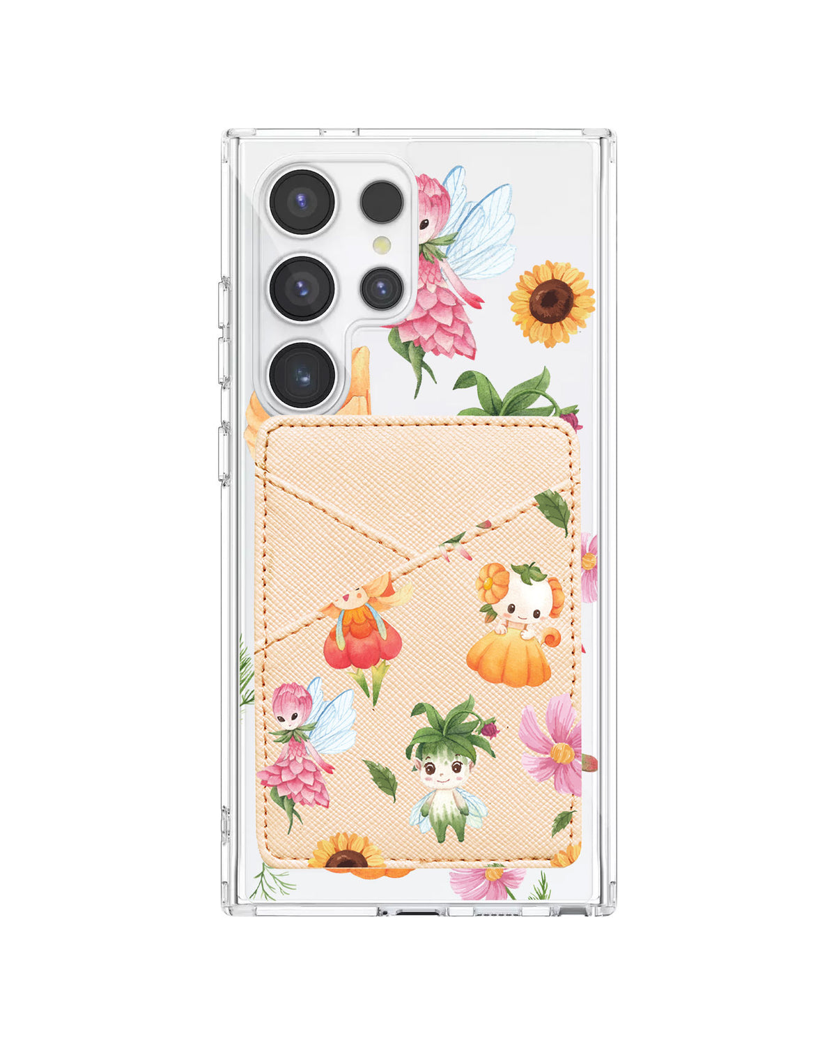Android Phone Wallet Case - Magical Garden