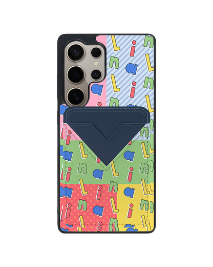 Android Avant Wallet Case - Custom Monogram 3.0 Abstract 1.0