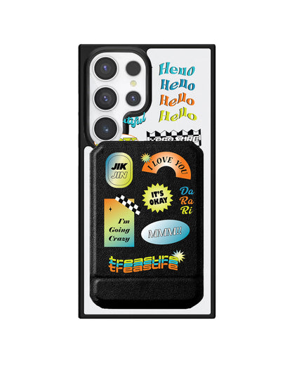 Android Magnetic Multifold Wallet - Hello Treasure