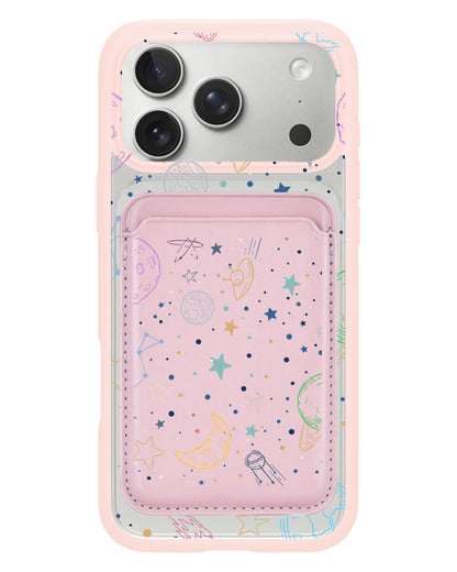 iPhone Magnetic Wallet Case - Galaxy