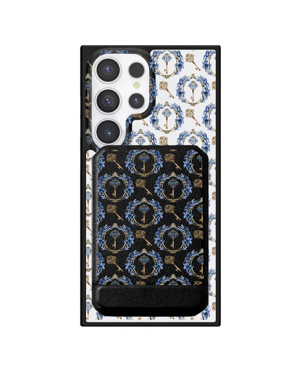Android Magnetic Multifold Wallet - Goth Keys