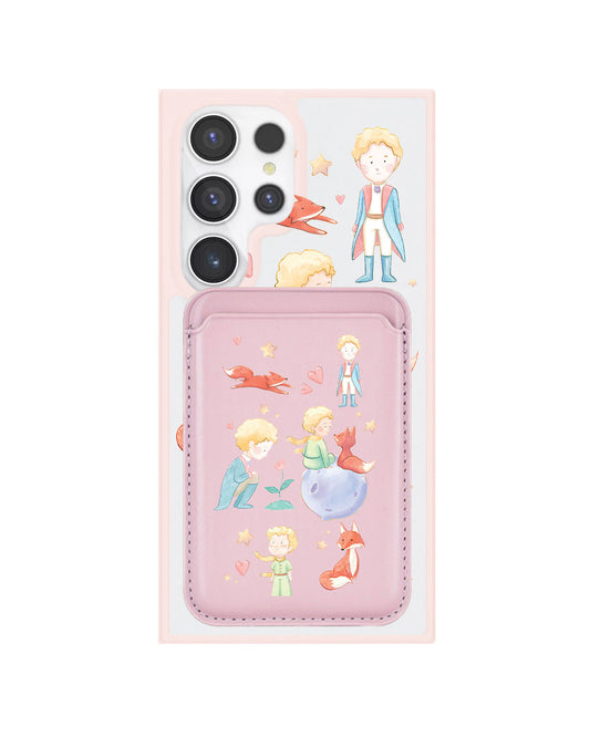 Android Magnetic Wallet Case - Little Prince & Fox