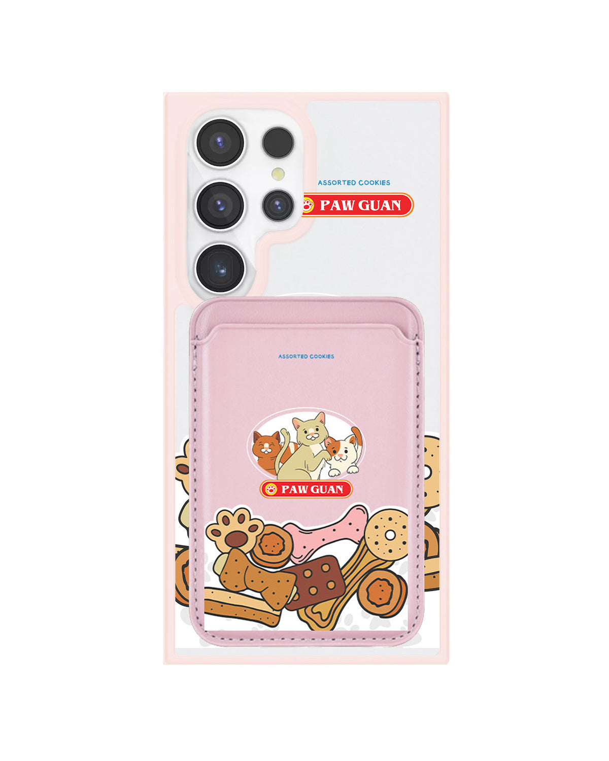 Android Magnetic Wallet Case - Pawguan Cat