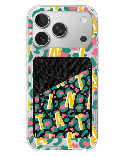 iPhone Phone Wallet Case - Leopard Monogram 4.0