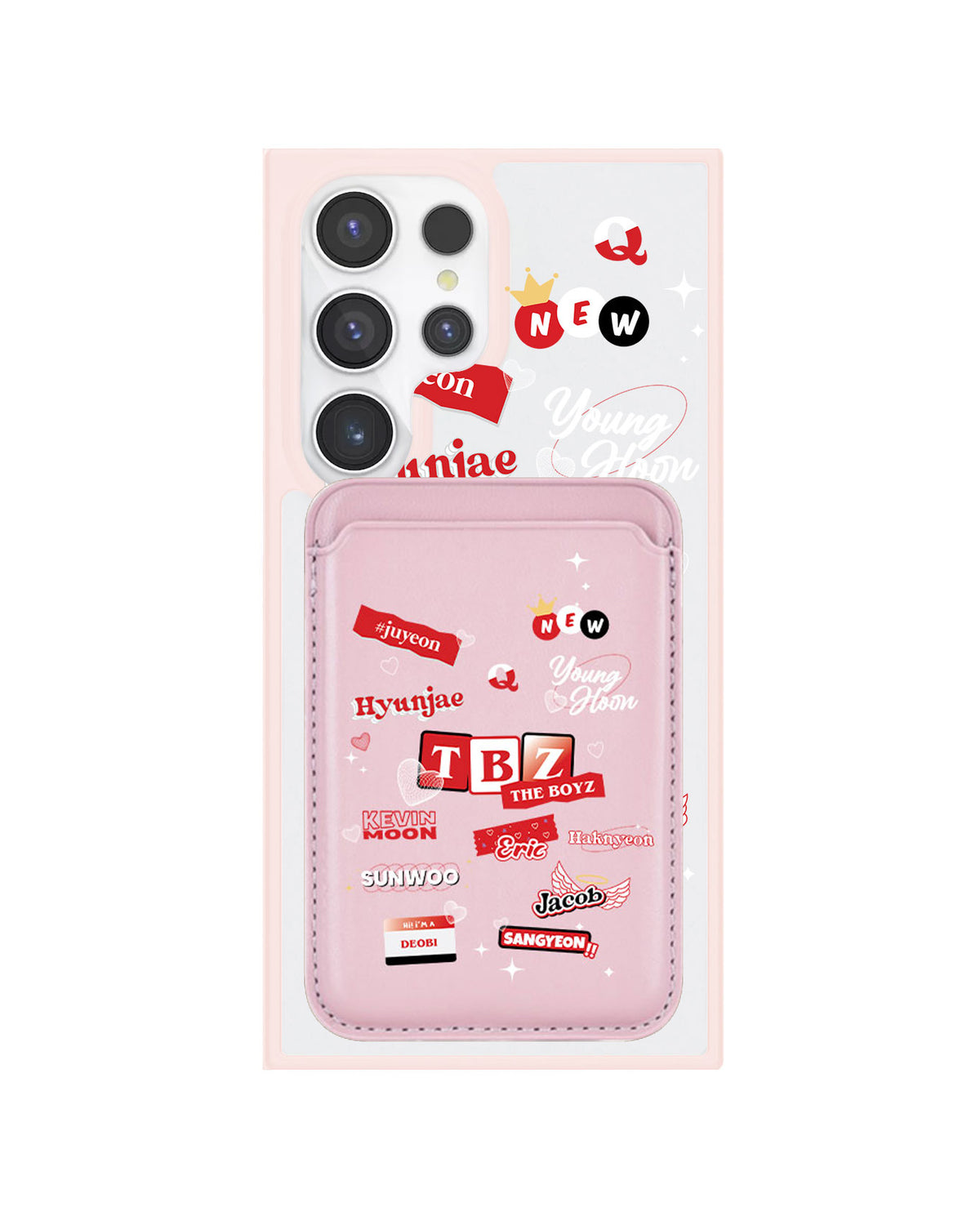 Android Magnetic Wallet Case - The Boyz Members