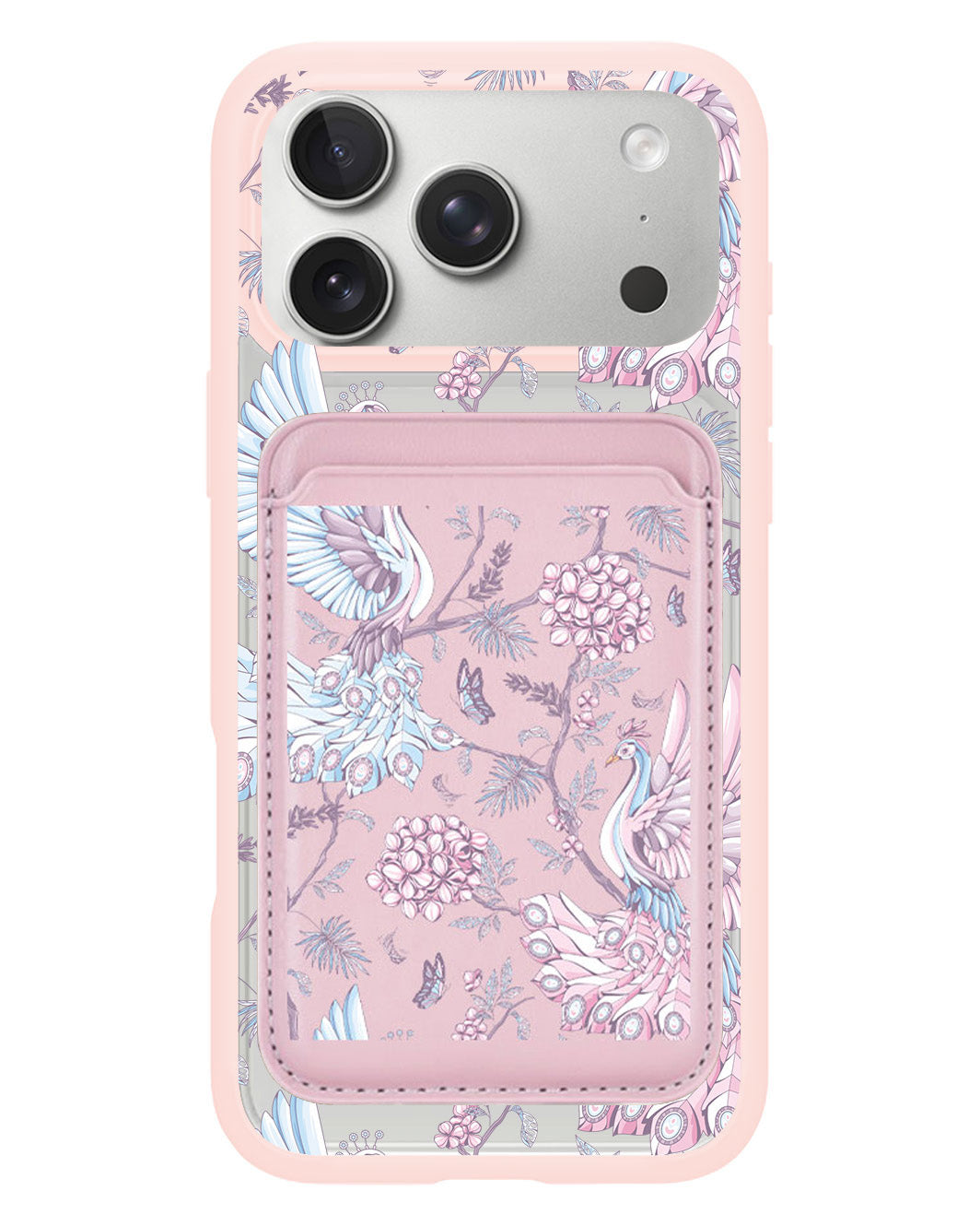 iPhone Magnetic Wallet Case - Peacock 2.0