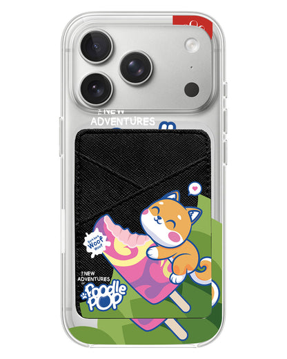 iPhone Phone Wallet Case - Poodle Pop
