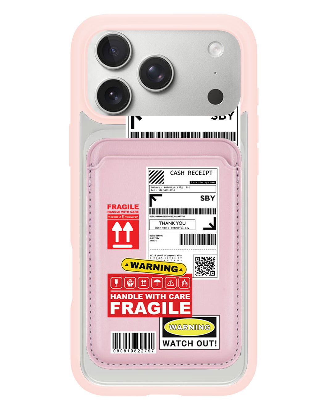 iPhone Magnetic Wallet Case - Shipping Label