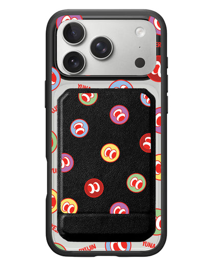 iPhone Magnetic Multifold Wallet - Itzy Monogram