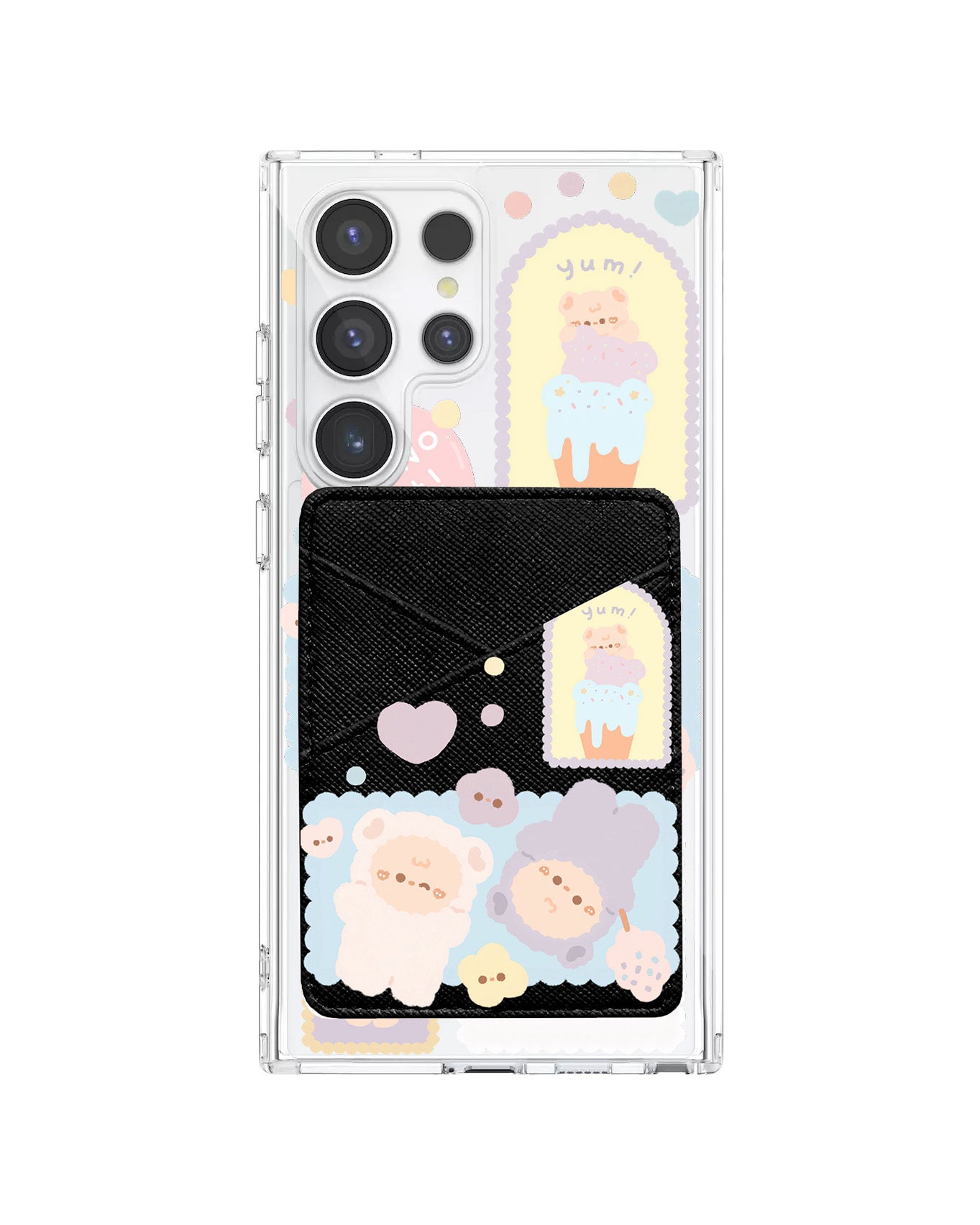 Android Phone Wallet Case - Sweets Heaven