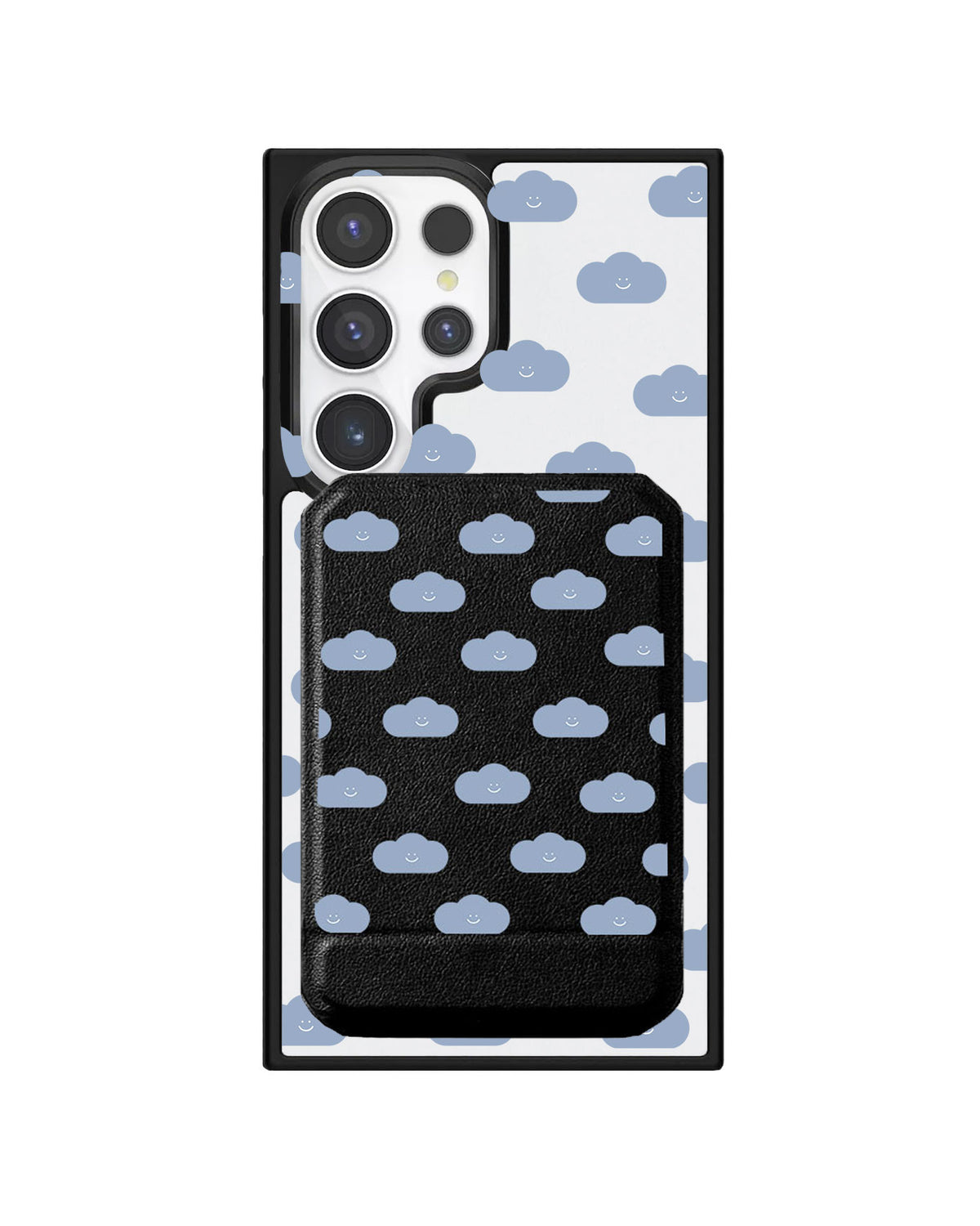 Android Magnetic Multifold Wallet - Dark Cloud