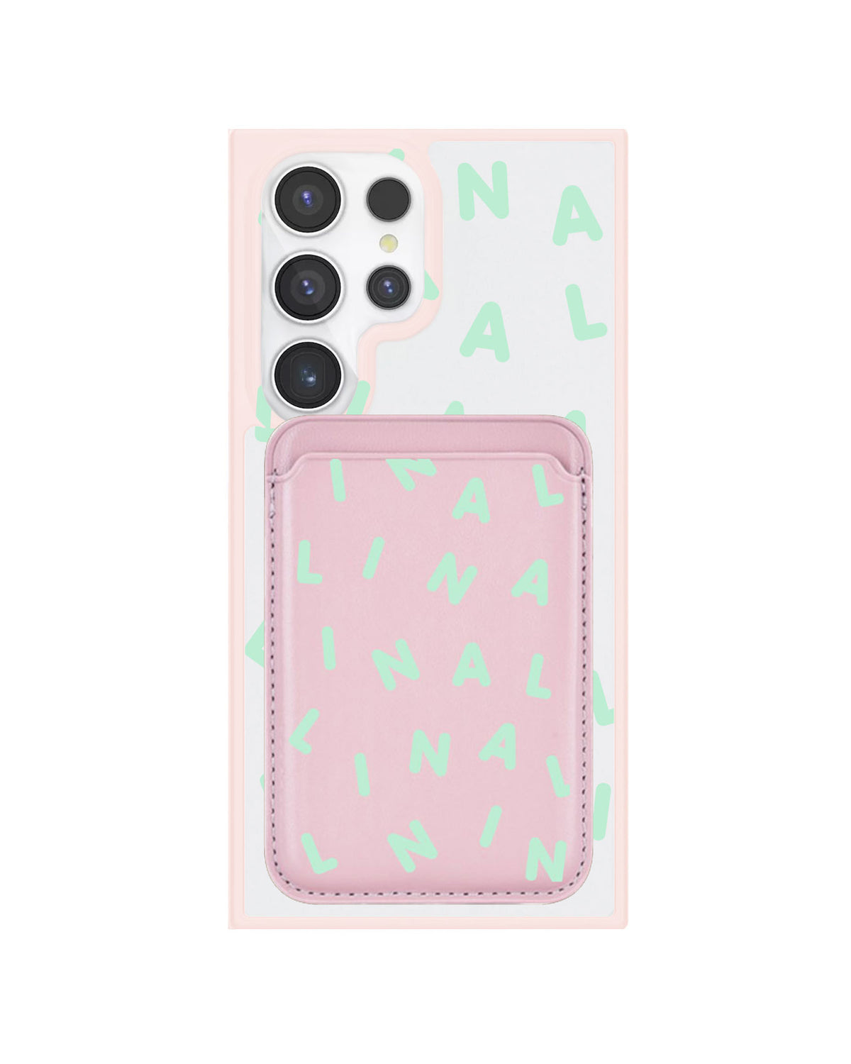 Android Magnetic Wallet Case - Monogram 2.0 Tosca