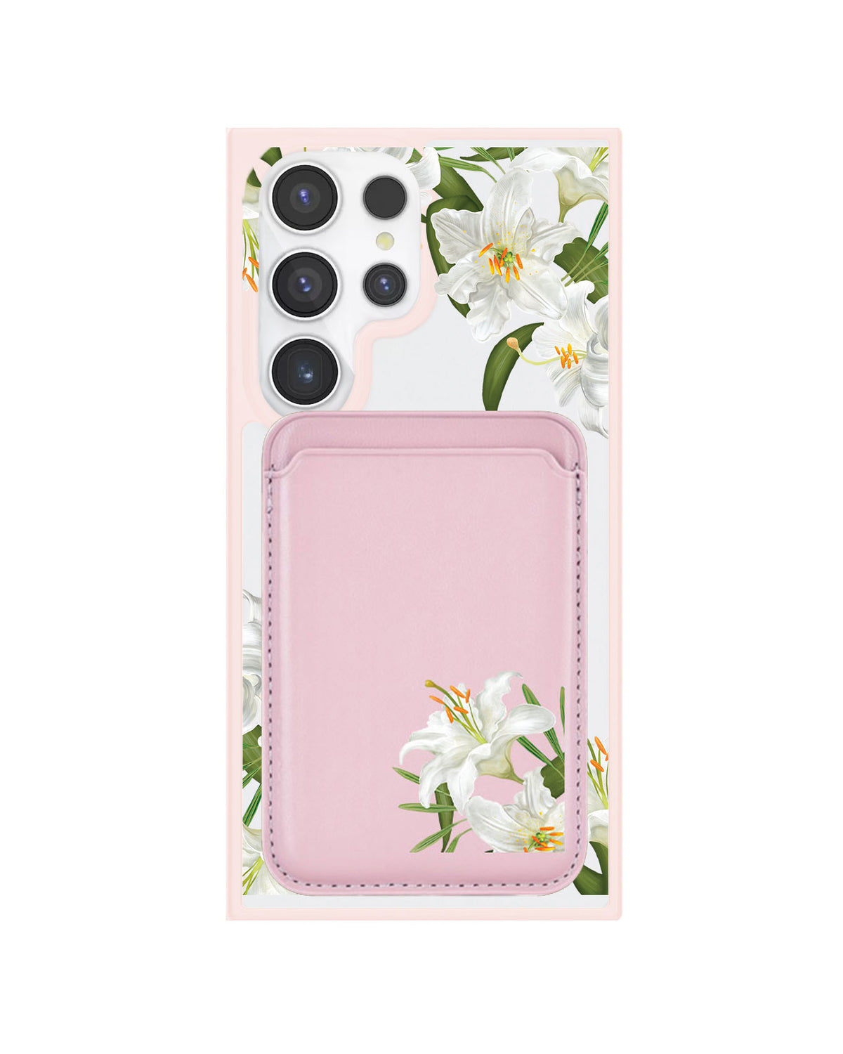 Android Magnetic Wallet Case - May Lily Of The Valley