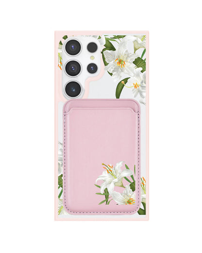 Android Magnetic Wallet Case - May Lily Of The Valley