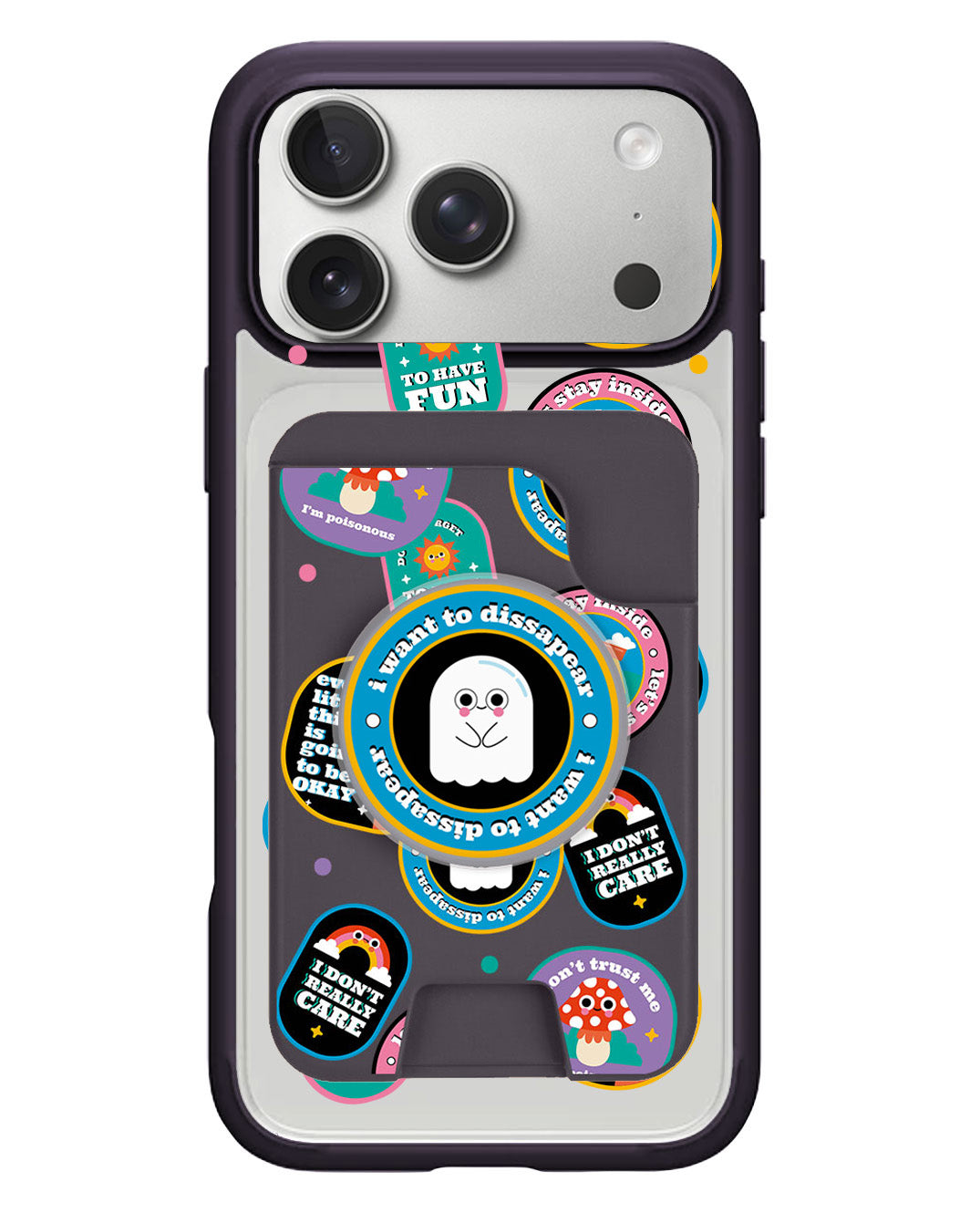 iPhone Magpop Wallet - Monster Sticker Pack