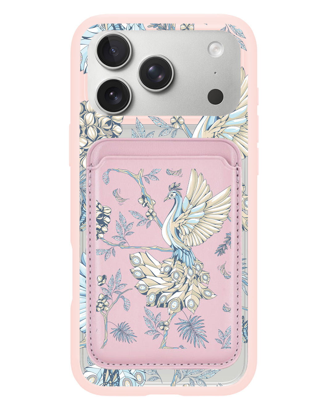 iPhone Magnetic Wallet Case - Peacock 5.0