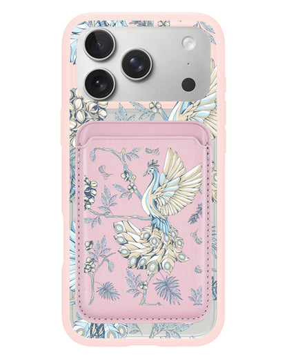 iPhone Magnetic Wallet Case - Peacock 5.0