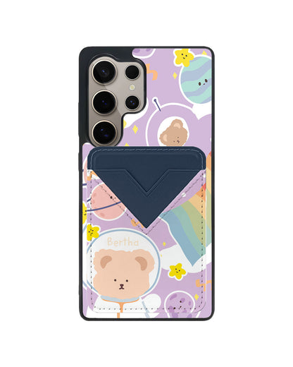Android Avant Wallet Case - Astro Bear