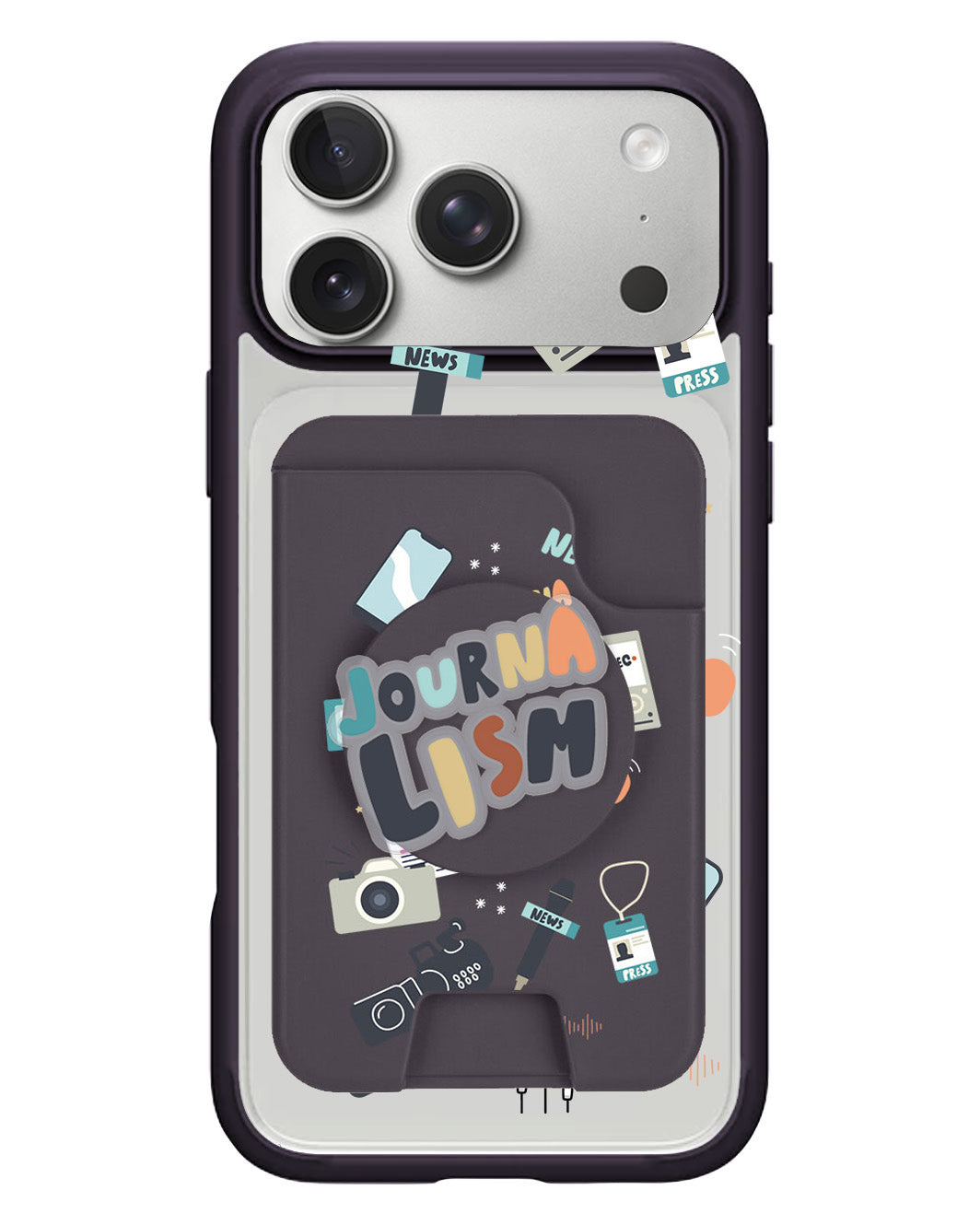iPhone Magpop Wallet - Journalism