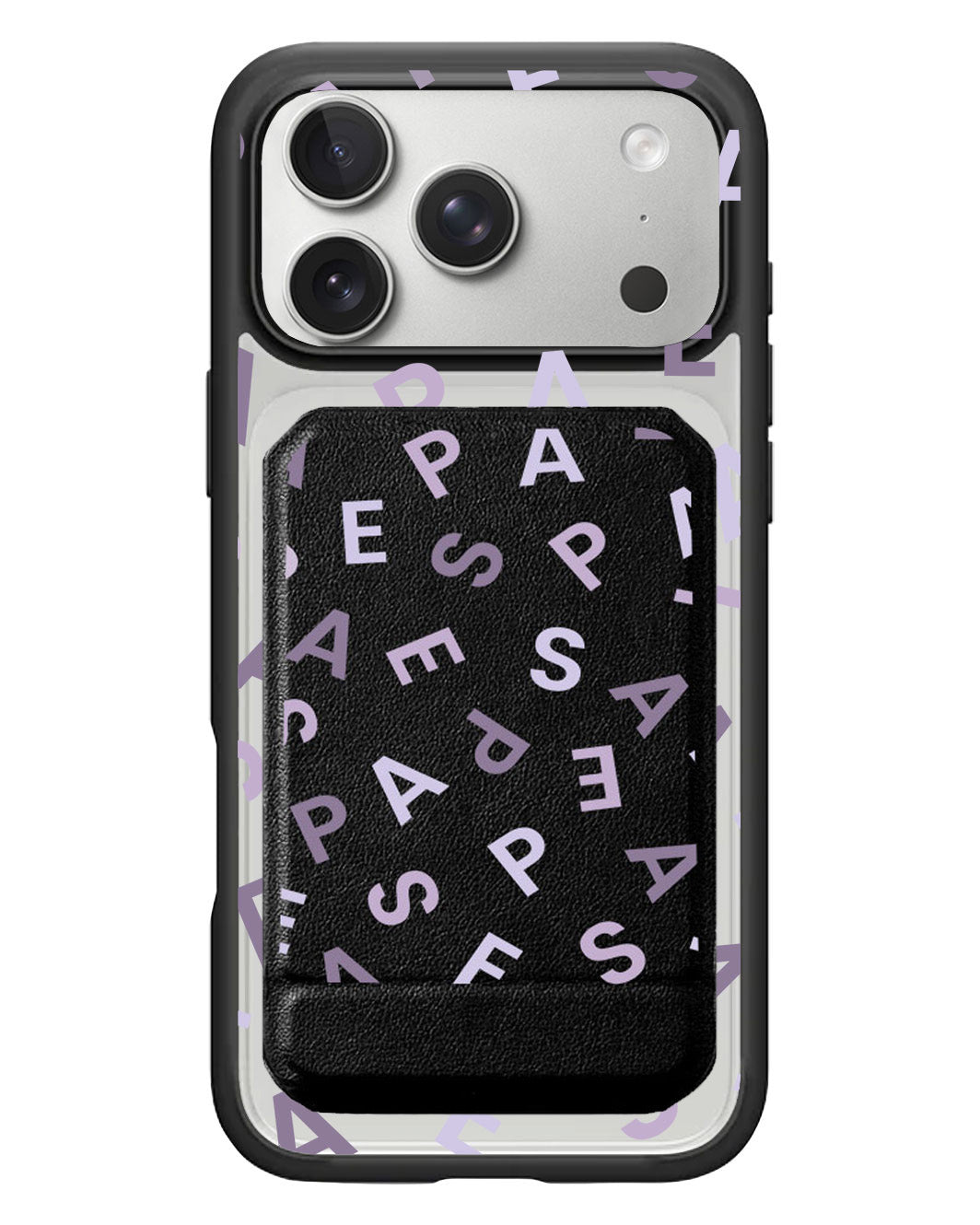 iPhone Magnetic Multifold Wallet - Aespa Monogram