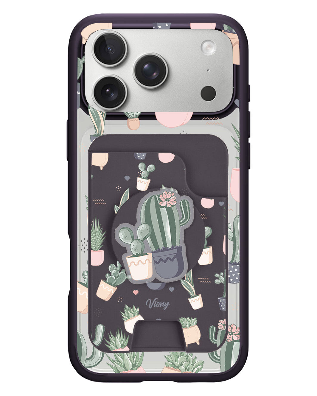 iPhone Magpop Wallet - Cactus 2.0